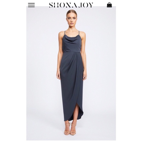 shona joy cowl lace up
